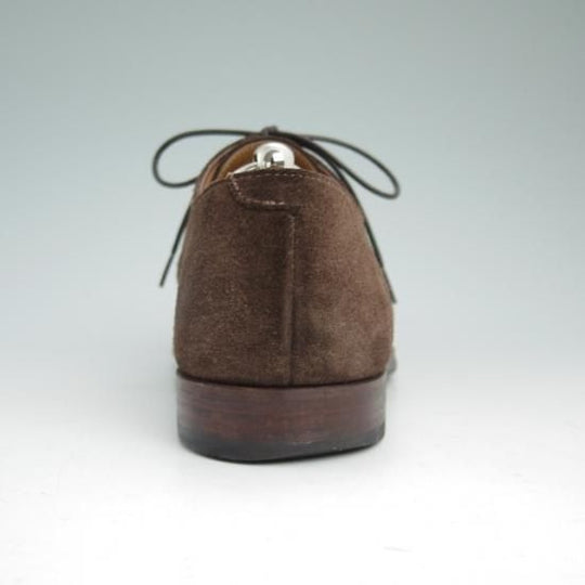 極上★クロケット&ジョーンズ 6.5F【★名作DARTMOUTH/ダートマウス/スエード/プレーントゥ/Vフロント/ダービー】Crockett&Jones★a908