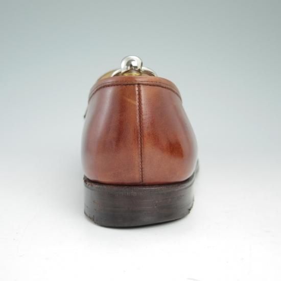 極上★クロケット&ジョーンズ 7.5EX【★EATON/コインローファー】Crockett&Jones★a909