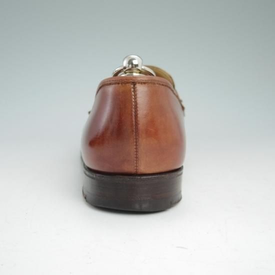 極上★クロケット&ジョーンズ 7.5EX【★EATON/コインローファー】Crockett&Jones★a909