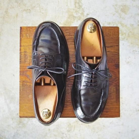 極上★パラブーツ SIZE 6【★シャンボード/CHAMBORD/希少!!旧ロゴ仕様/TEXソール/Uチップ】Paraboot★a911