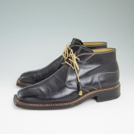 極上★ステファノ ブランキーニ SIZE 6.5【★上級!!ブランキーニ・カルツォレリア】BRANCHINI CALZOLERIA/チャッカブーツ/STEFANO★a912