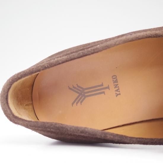 美品★ヤンコ SIZE 7【★コインローファー】スエード/24738/YANKO★a913