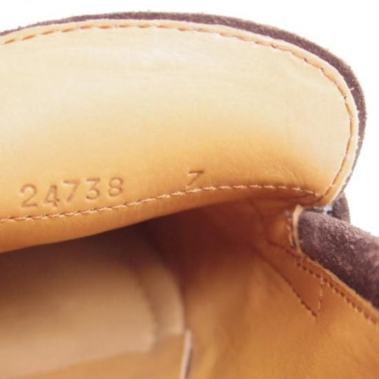 美品★ヤンコ SIZE 7【★コインローファー】スエード/24738/YANKO★a913