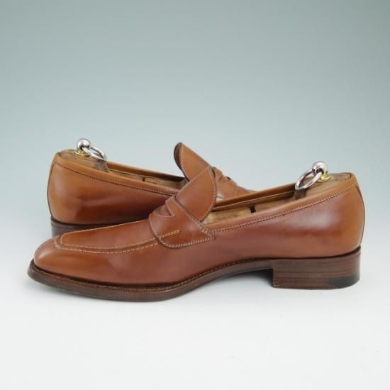 a.testoni アテストーニ　8.1/2 ローファー　新品　ブラウン a.testoni ブラウンレザー ローファー - メルカリ