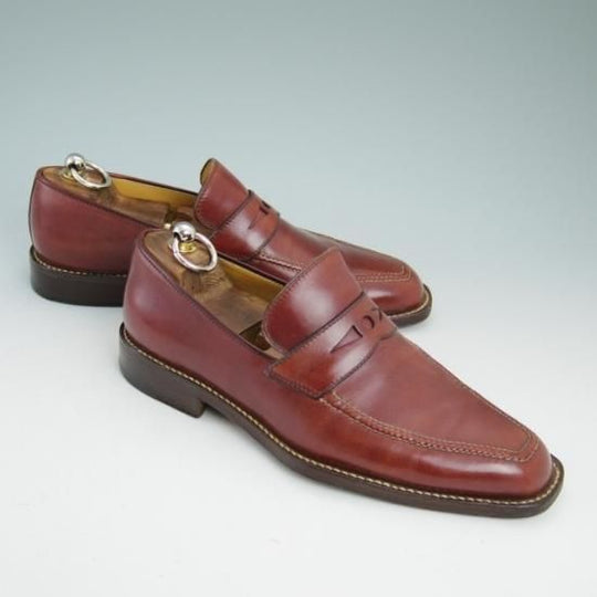 極上★(伊)タニノクリスチー SIZE 6【★コインローファー】TANINO CRISCI★a916