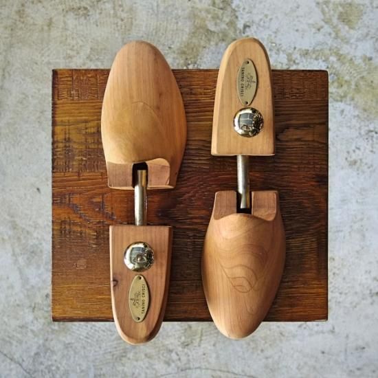 極上★(伊)タニノクリスチー XS【★ロチェスター製/木製シューツリー/シューキーパー】TANINO CRISCI★a917