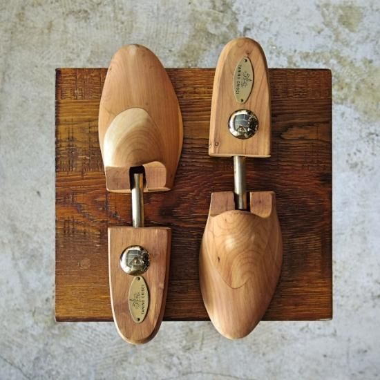 極上★(伊)タニノクリスチー XS【★ロチェスター製/木製シューツリー/シューキーパー】TANINO CRISCI★a918