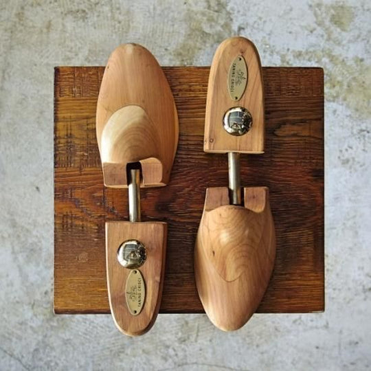 極上★(伊)タニノクリスチー XS【★ロチェスター製/木製シューツリー/シューキーパー】TANINO CRISCI★a918