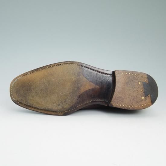 極上★チャーチ 55F/UK5.5【★最上級!!ロイヤルコレクション/002ラスト/フルブローグ/半カラス仕上げ/charles/チャールズ】Church's★a922