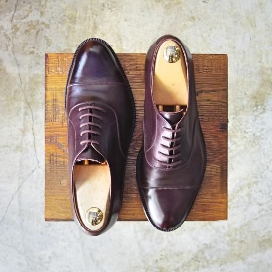 美品★イード&レベンスクロフト SIZE 6【(スペイン)ヤンコ/YANKO製★幻の4つのロイヤルワラント時代】ストレートチップ/Ede&Ravenscroft/イヴェンスクロフト★a924