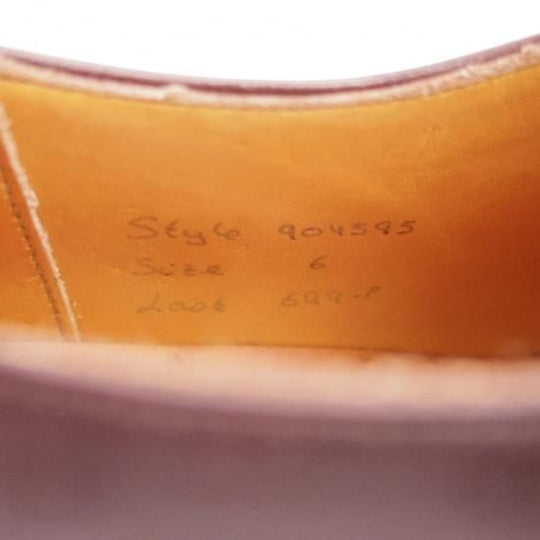 美品★イード&レベンスクロフト SIZE 6【(スペイン)ヤンコ/YANKO製★幻の4つのロイヤルワラント時代】ストレートチップ/Ede&Ravenscroft/イヴェンスクロフト★a924