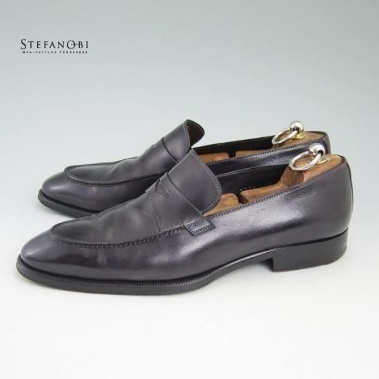 STEFANOBI ROMA NERO(ステファノビ) 革靴　黒　イタリア STEFANOBI ROMA NERO(ステファノビ) 革靴 黒 イタリア