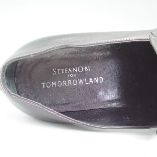 美品★(伊)ステファノビ SIZE 7.5【★トゥモローランド別注/TOMORROWLAND】コインローファー/メンズ/シューズ/靴/STEFANOBI★a925