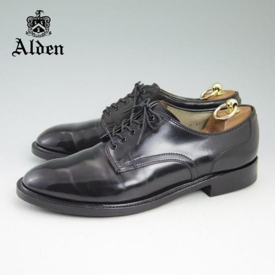 極上★オールデン 8.5D【★コードバン/モディファイドラスト/ユナイテッドアローズB&Y別注/UNITED ARROWS/56050/プレーントゥ】ALDEN★a926