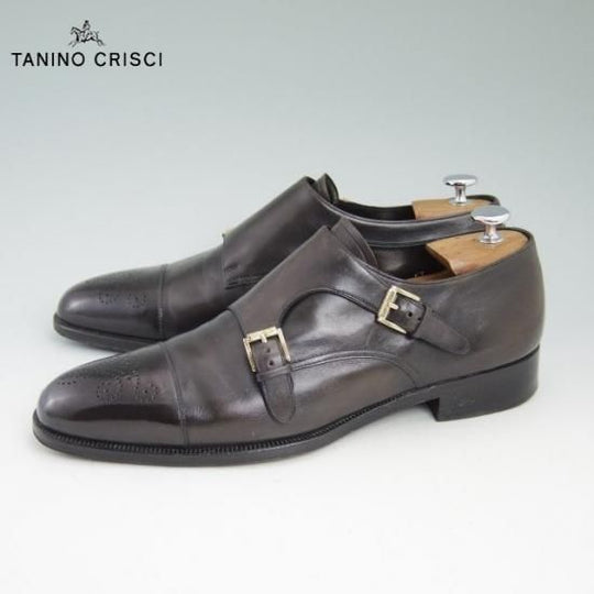 極上★(伊)タニノクリスチー SIZE 8【★ダブルモンク】TANINO CRISCI★a927