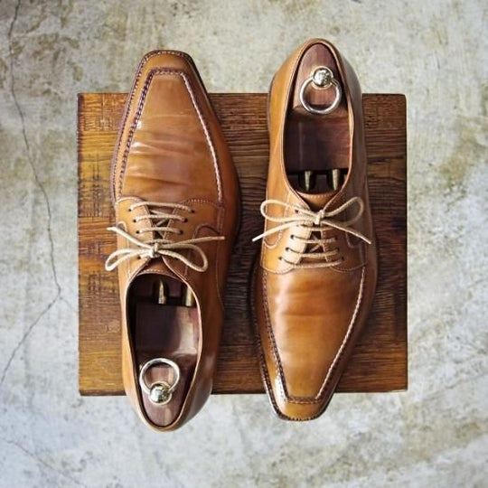 ★(伊)ステファノビ SIZE 8【定価9万程度★グッドイヤー製法/伊勢丹/ISETAN別注】Uチップ/STEFANOBI★a928