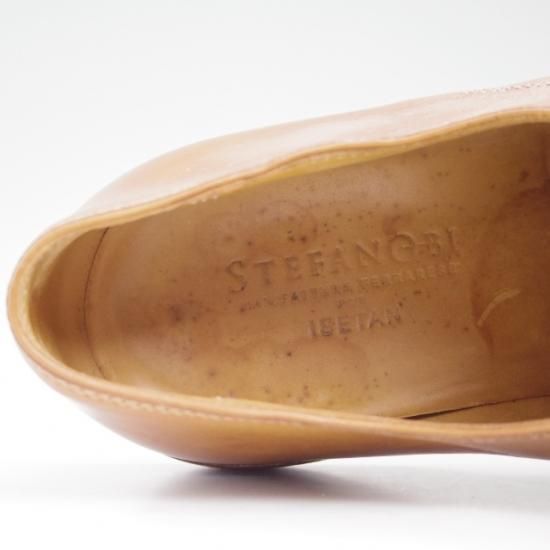 ★(伊)ステファノビ SIZE 8【定価9万程度★グッドイヤー製法/伊勢丹/ISETAN別注】Uチップ/STEFANOBI★a928