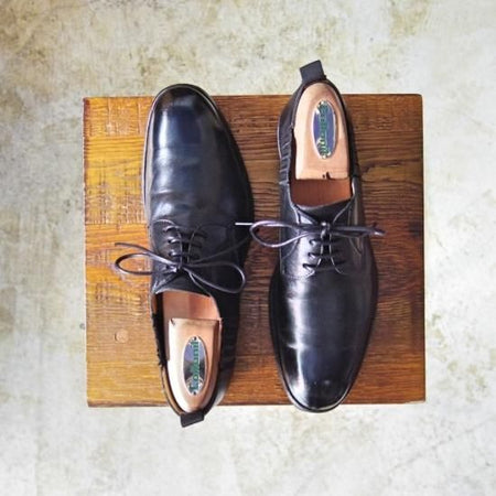 ★(仏)エシュン(レディース) 22.5cm/SIZE 3.5【★コムデギャルソン別注】COMME des GARCONS/プレーントゥ/靴/HESCHUNG★a929