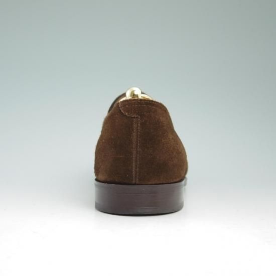 美品★ジョンロブ 8E【★ロペス/LOPEZ/4395ラスト/スエード/コインローファー】JOHN LOBB★a932