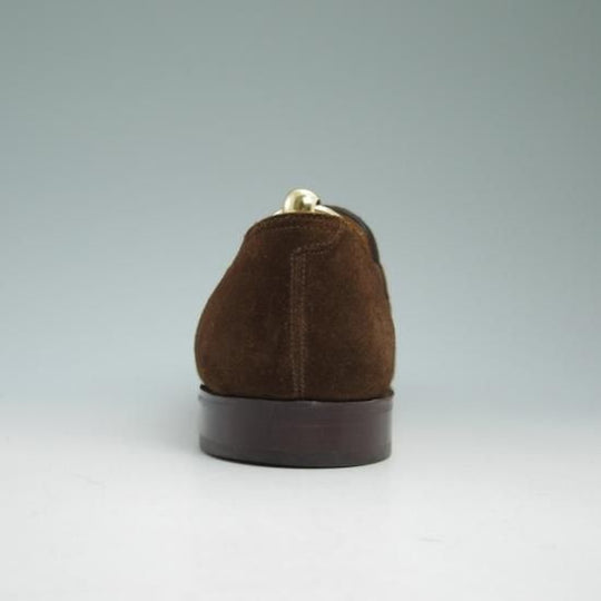 美品★ジョンロブ 8E【★ロペス/LOPEZ/4395ラスト/スエード/コインローファー】JOHN LOBB★a932
