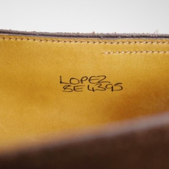 美品★ジョンロブ 8E【★ロペス/LOPEZ/4395ラスト/スエード/コインローファー】JOHN LOBB★a932