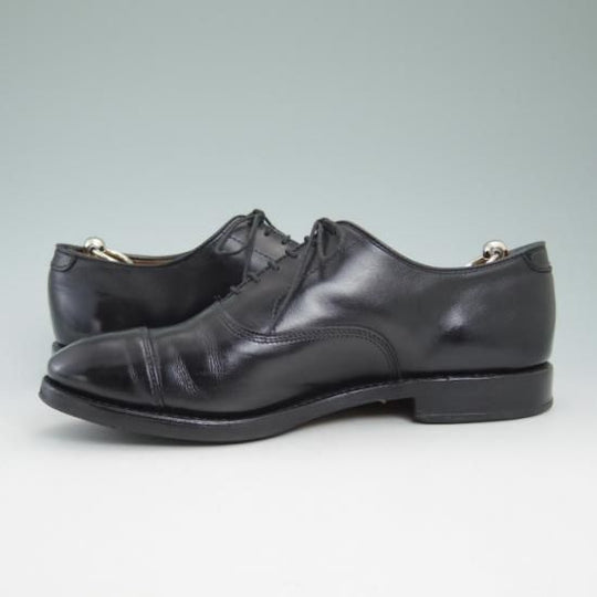 極上★(米)アレンエドモンズ 7.5EEE【定価￥75,900-★パークアベニュー/Park Avenue】ストレートチップ/カーフ/黒/ALLEN EDMONDS★a934