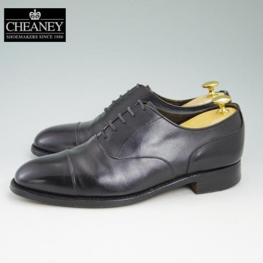 美品★チーニー 6.5F【★CROMER/6184ラスト/クローマー/ストレートチップ】CHEANEY★a936