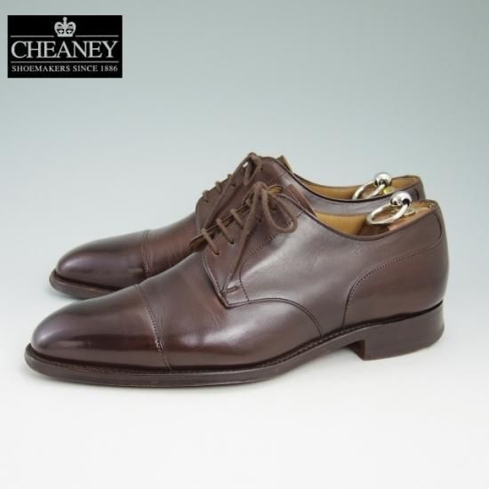 美品★チーニー 7F【★ポールスミス別注/PaulSmith/3888ラスト/ストレートチップ】CHEANEY★a937