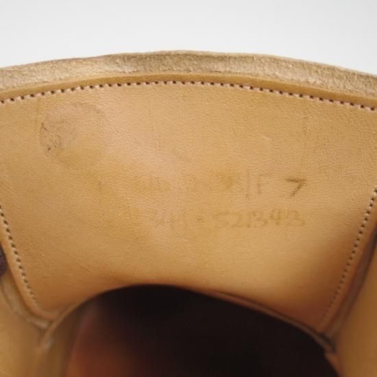 美品★チーニー 7F【★ポールスミス別注/PaulSmith/3888ラスト/ストレートチップ】CHEANEY★a937