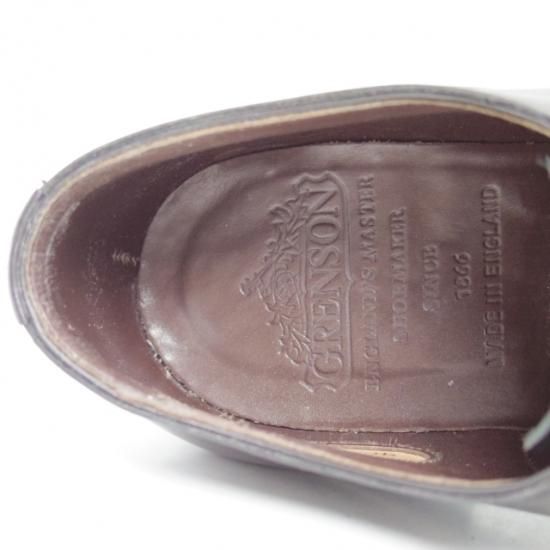 美品★グレンソン 5.5D【極希少★最上級!!マスターピース】クォーターブローグ/MasterPiece/GRENSON★a938