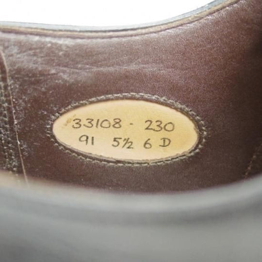 美品★グレンソン 5.5D【極希少★最上級!!マスターピース】クォーターブローグ/MasterPiece/GRENSON★a938