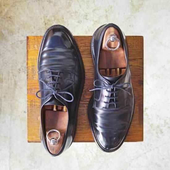 極上★クロケット&ジョーンズ UK6.5/US7E【★ブルックスブラザーズ別注/Peal&co BROOKS BROTHERS/325/プレーントゥ】Crockett&Jones★a939