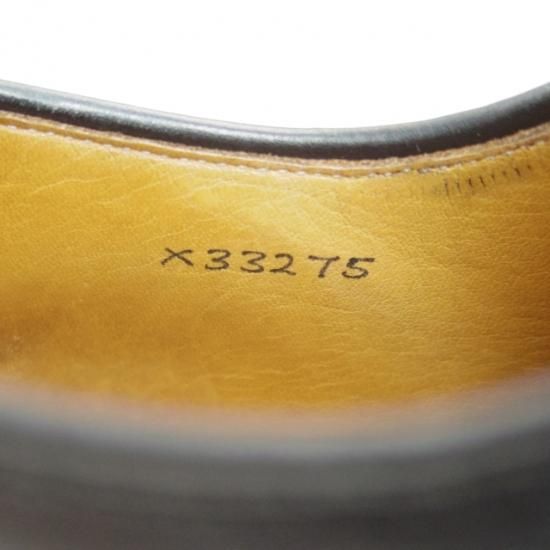 極上★クロケット&ジョーンズ UK6.5/US7E【★ブルックスブラザーズ別注/Peal&co BROOKS BROTHERS/325/プレーントゥ】Crockett&Jones★a939