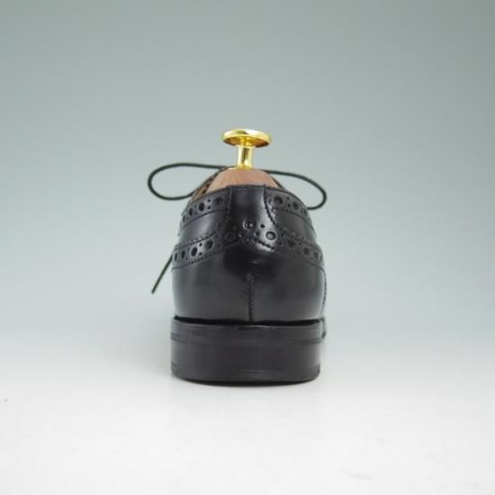 美品★チャーチ(レディース) 24.5cm /SIZE 37.5【★バーウッド/BURWOOD WG/フルブローグ/ウイングチップ】Church's★a941