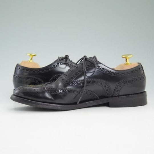 美品★チャーチ(レディース) 23.5cm /SIZE 36.5【★BURWOOD WG/バーウッド/フルブローグ/ウイングチップ】Church's★a943