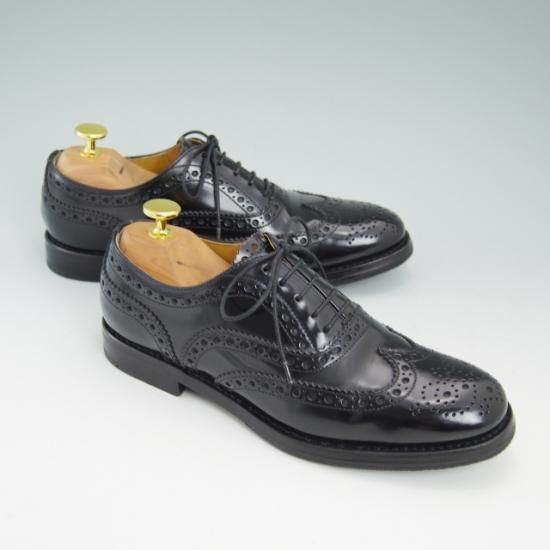 極美品★チャーチ(レディース) 23cm /SIZE 36 【★BURWOOD WG/バーウッド/フルブローグ/ウイングチップ】Church's★a944