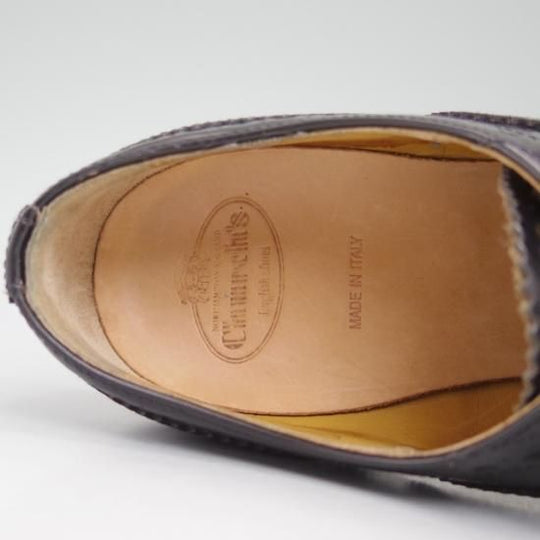 極美品★チャーチ(レディース) 23cm /SIZE 36 【★BURWOOD WG/バーウッド/フルブローグ/ウイングチップ】Church's★a944