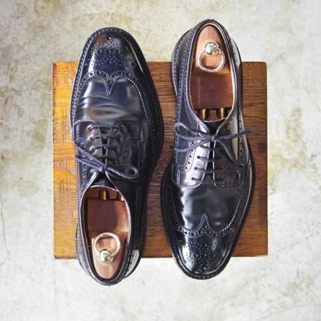 美品★チャーチ 80F/UK8【★グラフトン/GRAFTONE/5都市ロゴ/ポリッシュドバインダーカーフ/173ラスト/フルブローグ】Church's★a951