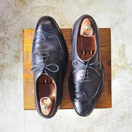 極上★チャーチ 8.5E【★希少!!149ラスト】2都市ロゴ/旧チャーチ/RANCH OXHIDEレザー/フルブローグ/COTSWOLD/85E/Church's★a952