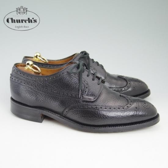 極上★チャーチ 8.5E【★希少!!149ラスト】2都市ロゴ/旧チャーチ/RANCH OXHIDEレザー/フルブローグ/COTSWOLD/85E/Church's★a952