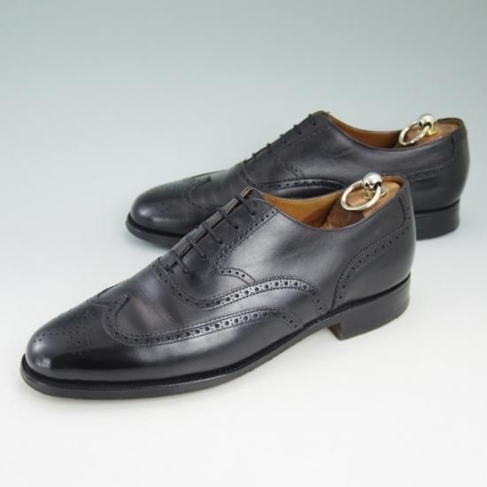 極上★クロケット&ジョーンズ UK7.5/US8E【★ブルックスブラザーズ別注/Peal&co BROOKS BROTHERS/240/フルブローグ】Crockett&Jones★a953