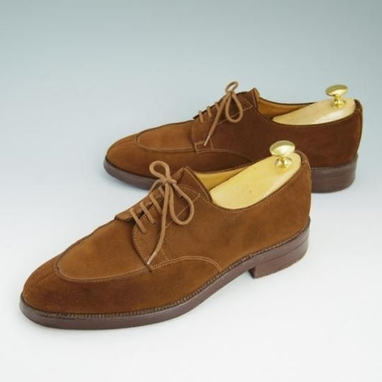 極上★クロケット&ジョーンズ 6.5E【★Surrey/Uチップ/スエード】Crockett&Jones★a954