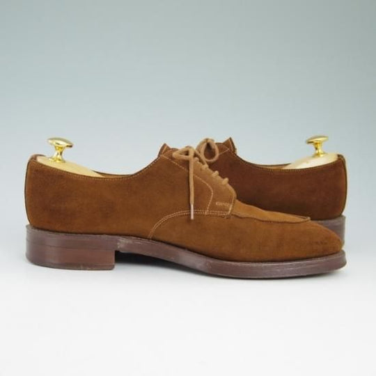 極上★クロケット&ジョーンズ 6.5E【★Surrey/Uチップ/スエード】Crockett&Jones★a954