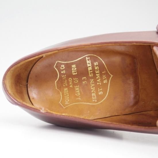 極上★クロケット&ジョーンズ 7E【★ポールセンスコーン別注/Poulsen Skone/モンクストラップ】Crockett&Jones★a955