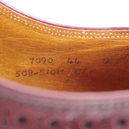 極上★チーニー製 US9/UK8.5【★コードバン/(米)Lloyd & Haig 別注/ロイド&ヘイグ/フルブローグ】CHEANEY★a956