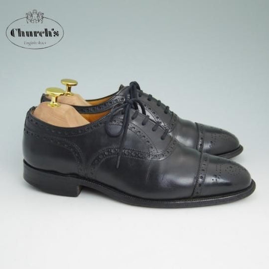 ★チャーチ 5.5F【★73ラスト/DIPLOMAT/ディプロマットセミブローグ/旧チャーチ/３都市ロゴ/55】Church's★a962