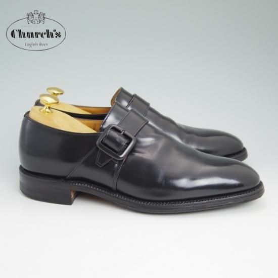 美品★チャーチ 70F/UK7【★73ラスト/旧チャーチ/３都市ロゴ/WESTBURY/ウェストバリー/モンクストラップ】Church's★a963