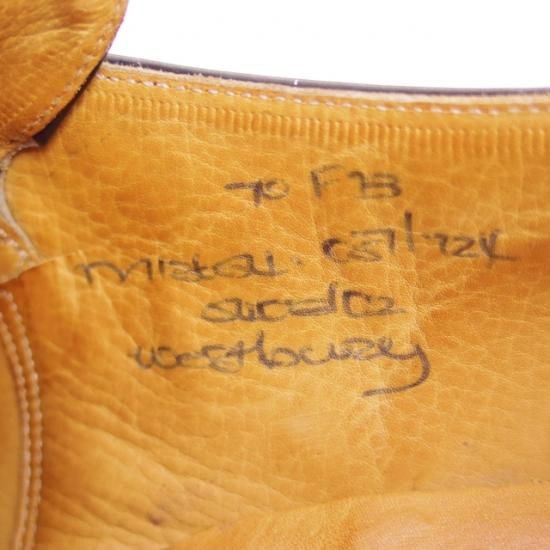 美品★チャーチ 70F/UK7【★73ラスト/旧チャーチ/３都市ロゴ/WESTBURY/ウェストバリー/モンクストラップ】Church's★a963