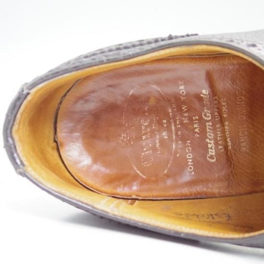 極上★チャーチ 80F/UK8/81ラスト【★希少!!】バーウッドの外羽根タイプ/RANCH OXHIDE/旧チャーチ/３都市ロゴ/Eskdale/Church's★a964