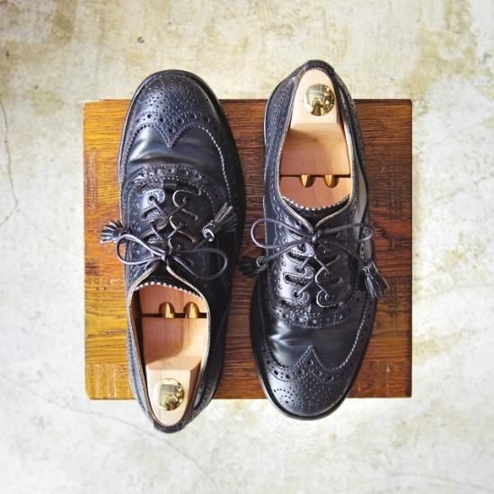 極上★サンダース SIZE 6.5【★ギリーシューズ】9734BBG/Ghillie Brogue/SANDERS★a967